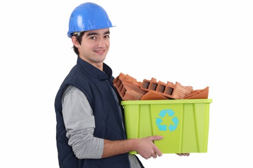 Satisfied clients benefiting from our waste management services