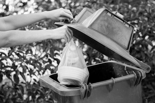 Brixton business utilizing professional waste management services